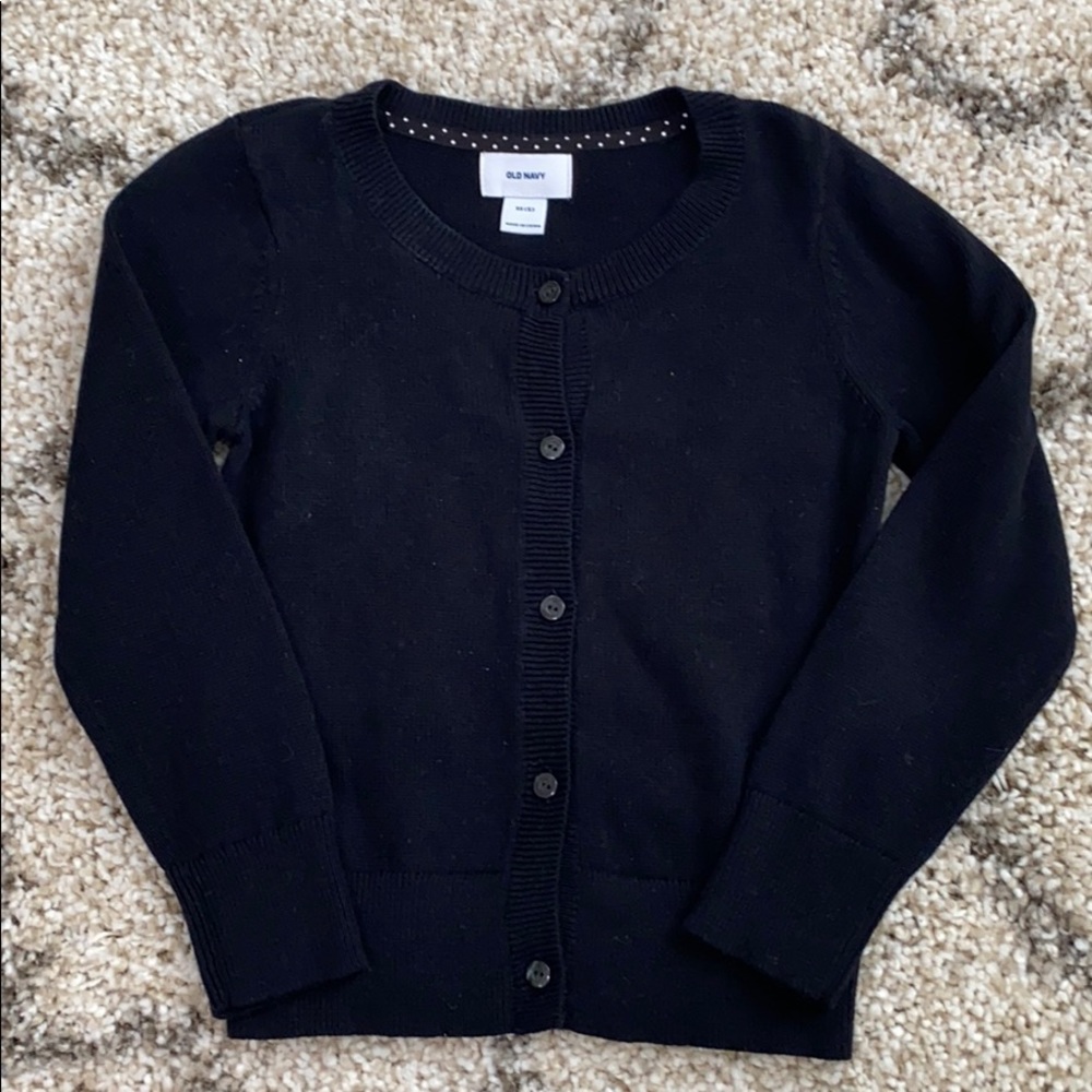 Old Navy black cardigan - Size 5